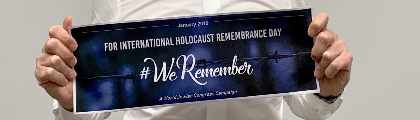 Борис Ложкин присоединился к акции ко Дню памяти жертв Холокоста