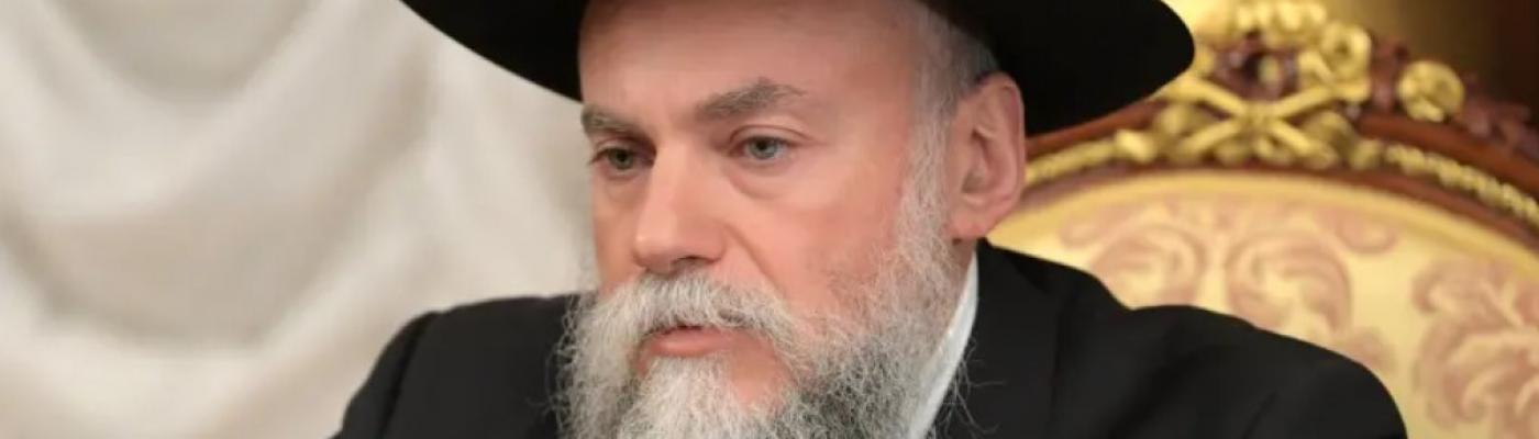 Prominent Russian rabbi supports Putin's 'Denazification' of Ukraine