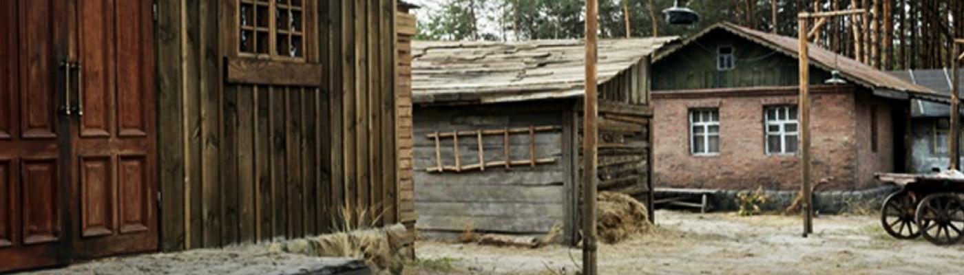 Russian troops have destroyed the shtetl near Kyiv built for shooting of the film SHTTL