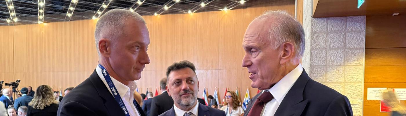 Борис Ложкін та Інна Іоффе взяли участь у 17-й пленарній сесії Всесвітнього єврейського Конгресу