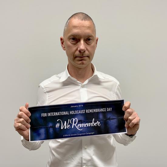 Boris Lozhkin joined a campaign to the International Holocaust Remembrance Day