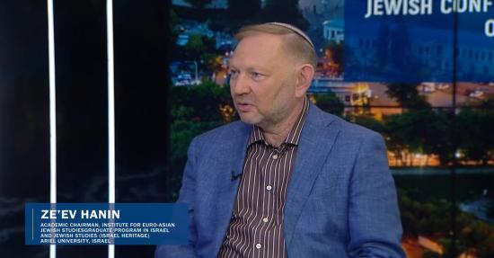 Професор Ханін на KJF 2020: На території екс-СРСР живуть близько 950 тис євреїв, чверть з них - в Україні