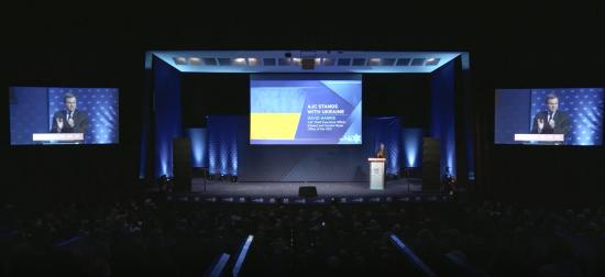 The Central Synagogue in New York heard the chant: “Glory to Ukraine! Glory to the heroes!” - Boris Lozhkin