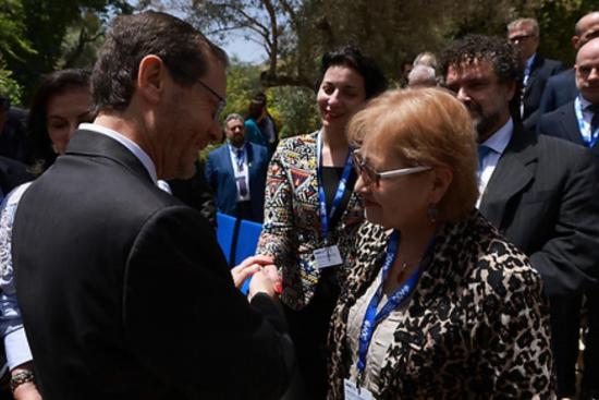 Директор ЕКУ Инна Иоффе приняла участие в заседании Исполнительного комитета WJC в Израиле